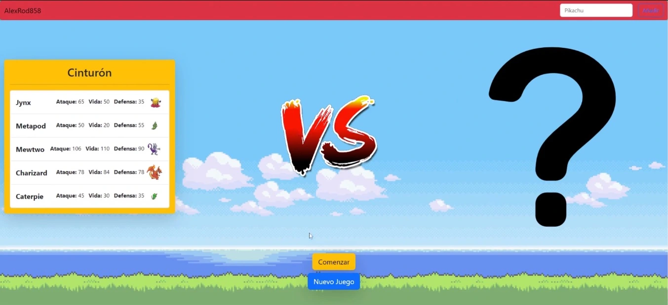 Juego PokéAPI